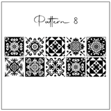 3D Geometric Tile Decals (10pcs)