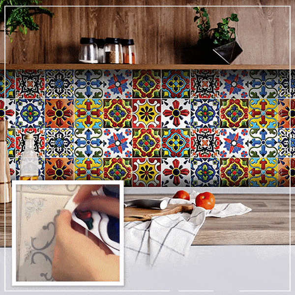 3D Geometric Tile Decals (10pcs)