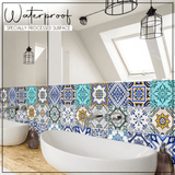 3D Geometric Tile Decals (10pcs)